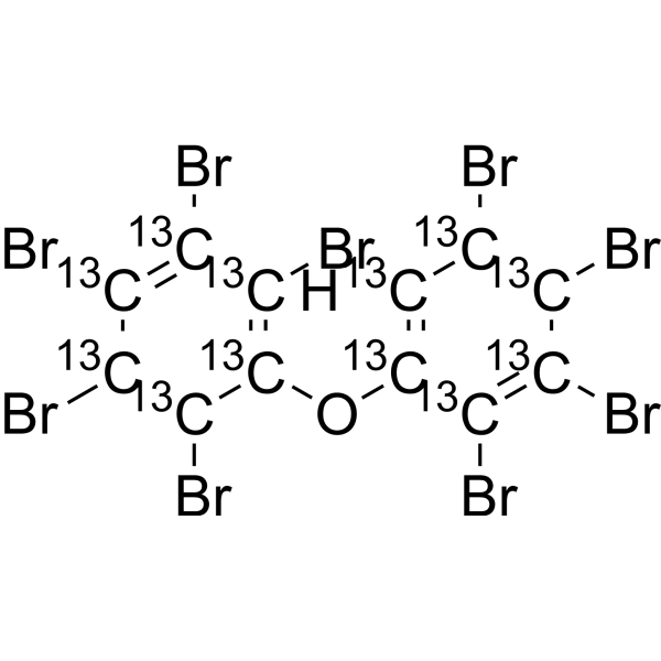 2,2′,3,3′,4,4′,5,5′,6-Nonabromo diphenyl ether-13C12